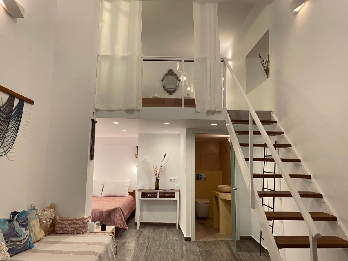 Galanos Katoikies Apartment Ormos Aigialis Ngoại thất bức ảnh