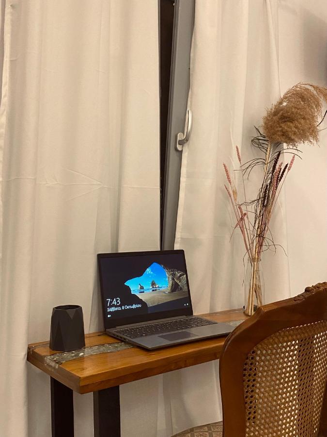 Galanos Katoikies Apartment Ormos Aigialis Ngoại thất bức ảnh